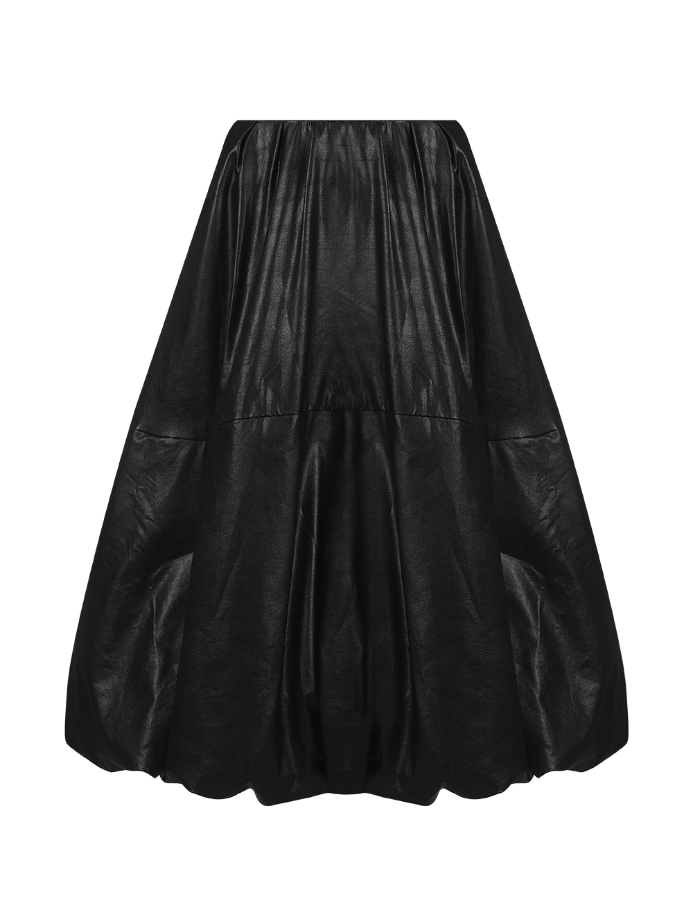 картинка юбка-баллон из искусственной кожи от магазина Solo-U.ru