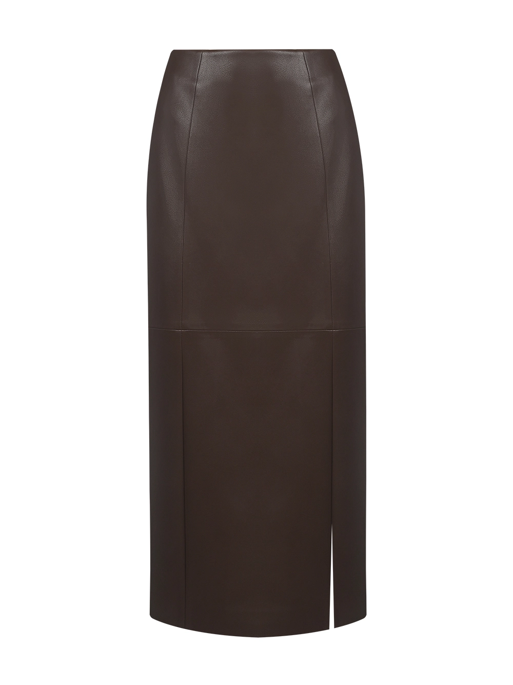 картинка юбка из искусственной кожи со шлицей от магазина Solo-U.ru